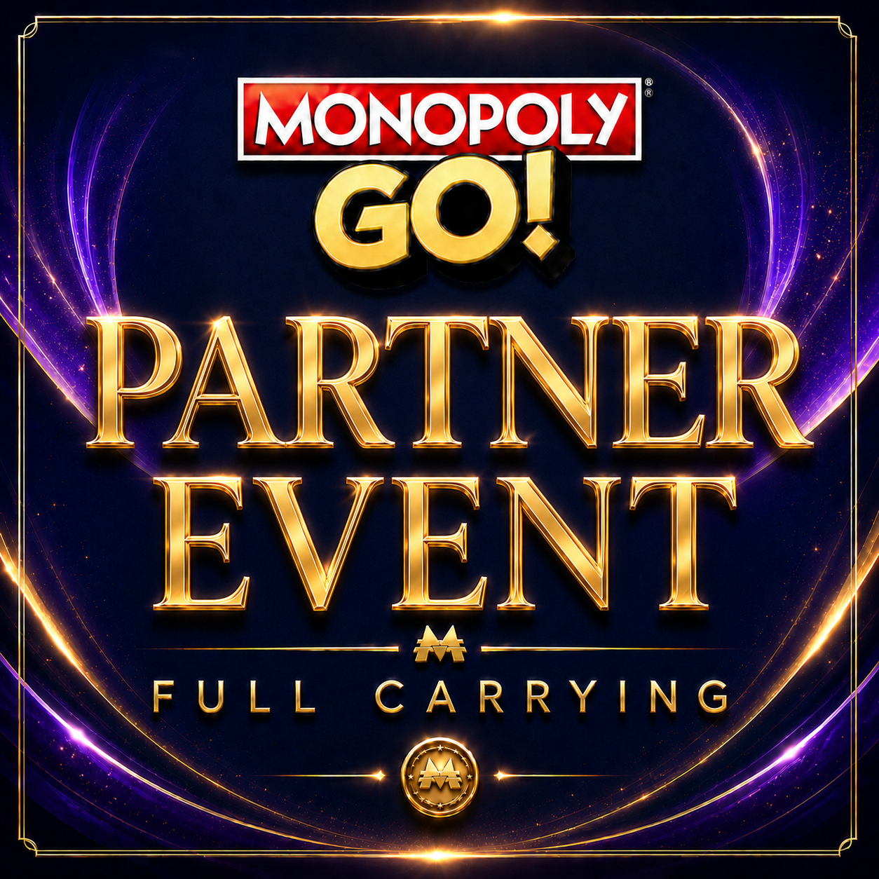 Monopoly GO full carrying digital service by Maple Stickers